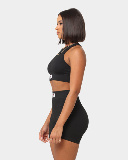 Champion Women's LFS Seamless Racer Crop Black
