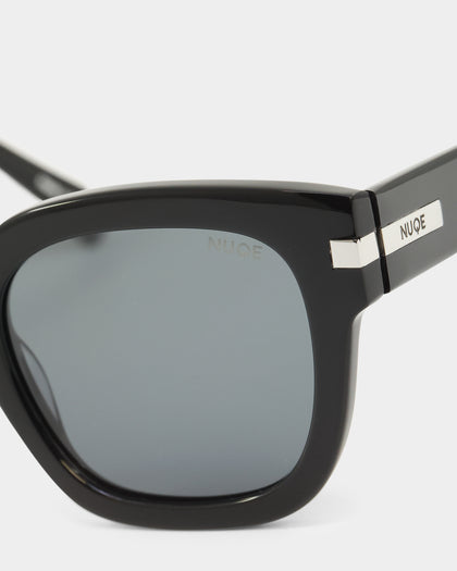 NUQE Magari Sunglasses Black/Silver
