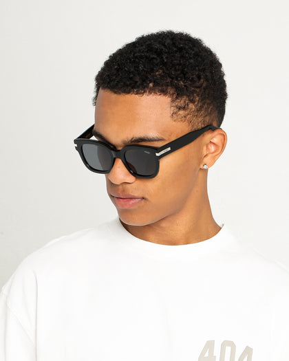 NUQE Magari Sunglasses Black/Silver