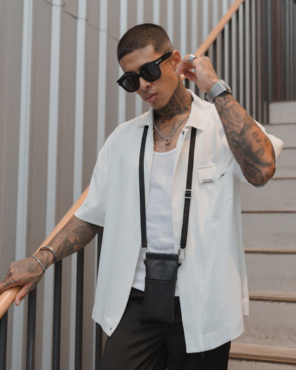 NUQE Magari Sunglasses Black/Silver