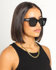 NUQE Magari Sunglasses Black/Silver