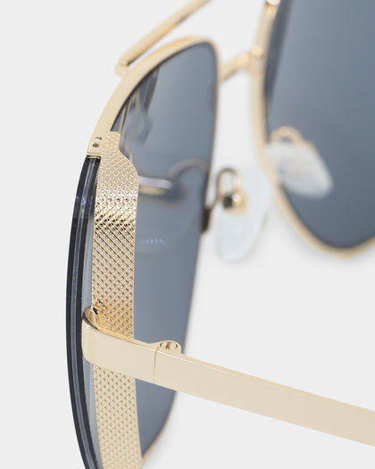 NUQE Volare Sunglasses Black/Gold