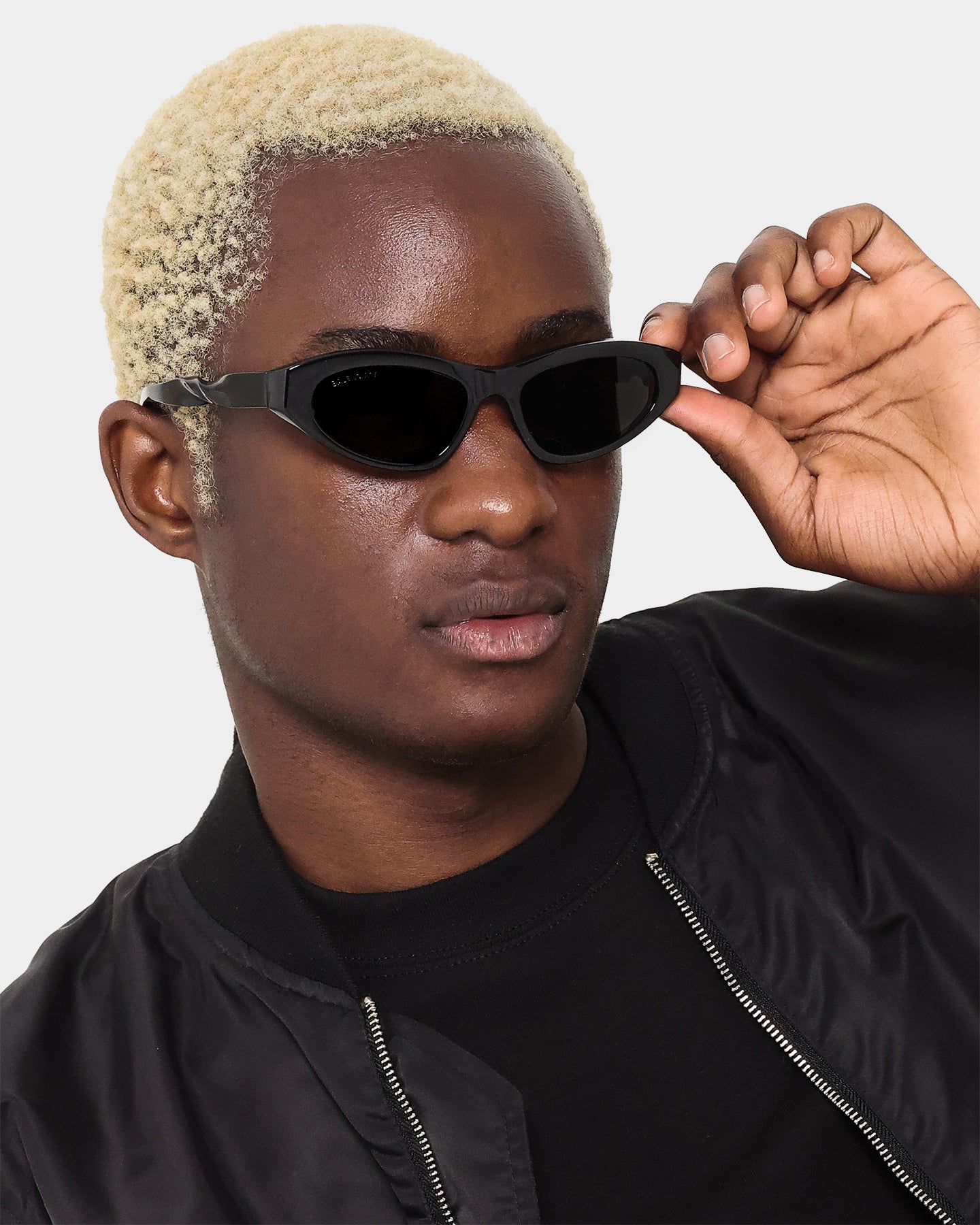 Balenciaga Twist BB0207S-001 Sunglasses Black | Culture Kings US