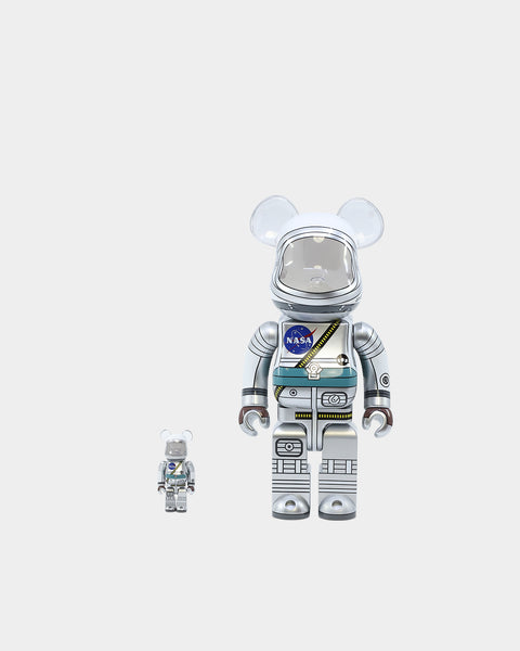 Medicom Toy Be@rbrick Project Mercury Astronaut 100% & 400% Figure
