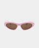 Balenciaga Twist BB0207S-004 Sunglasses Pink