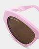 Balenciaga Twist BB0207S-004 Sunglasses Pink