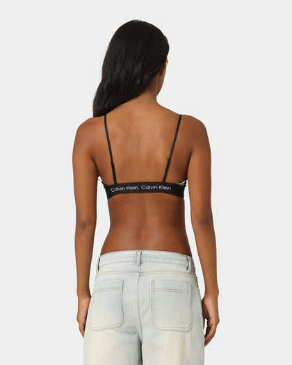 Calvin Klein Women's 1996 Cotton Unlined Bralette Snake