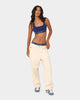 Calvin Klein Women's Athletic Unlined Bralette Blue Depth