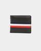 Carre Classic Wallet and Keychain Set Black/Red/White