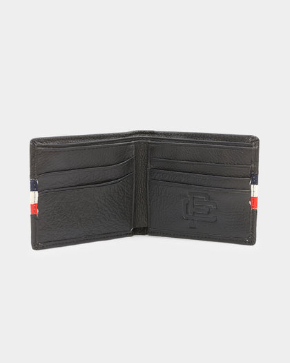 Carre Classic Wallet and Keychain Set Black/Red/White