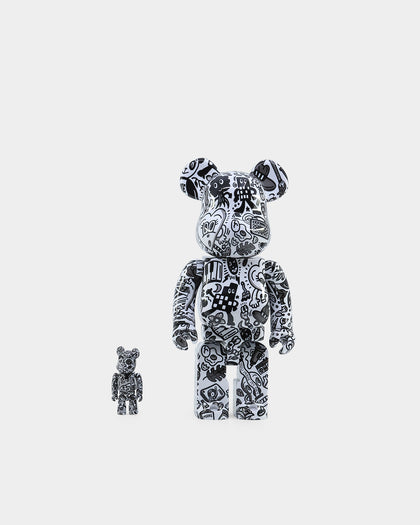 Medicom Toy Be@rbrick X Chocomoo 100% & 400% Figure Set Multi-Coloured