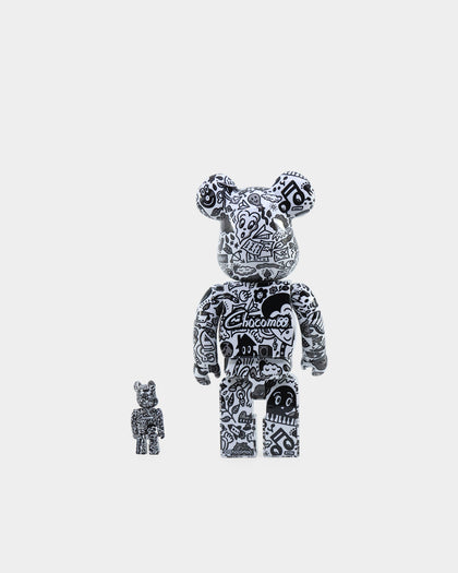 Medicom Toy Be@rbrick X Chocomoo 100% & 400% Figure Set Multi-Coloured