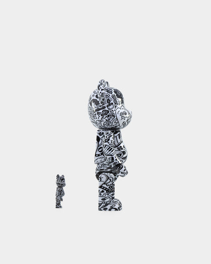 Medicom Toy Be@rbrick X Chocomoo 100% & 400% Figure Set Multi-Coloured