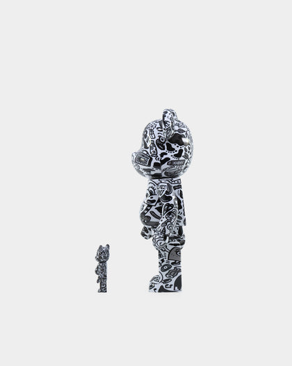 Medicom Toy Be@rbrick X Chocomoo 100% & 400% Figure Set Multi-Coloured