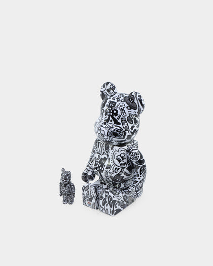 Medicom Toy Be@rbrick X Chocomoo 100% & 400% Figure Set Multi-Coloured