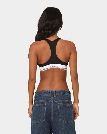 Calvin Klein Women's Modern Cotton Unlined Bralette Black