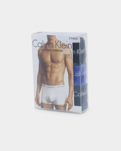 Calvin Klein Trunk 3 Pack Blue