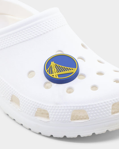 Crocs Golden State Warriors Logo Jibbitz Charm Original Team Colours
