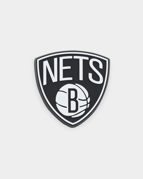 Crocs Brooklyn Nets Logo Jibbitz Charm Original Team Colours