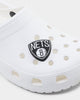 Crocs Brooklyn Nets Logo Jibbitz Charm Original Team Colours