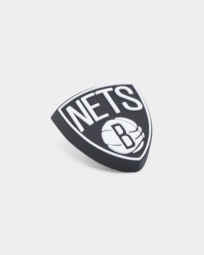 Crocs Brooklyn Nets Logo Jibbitz Charm Original Team Colours