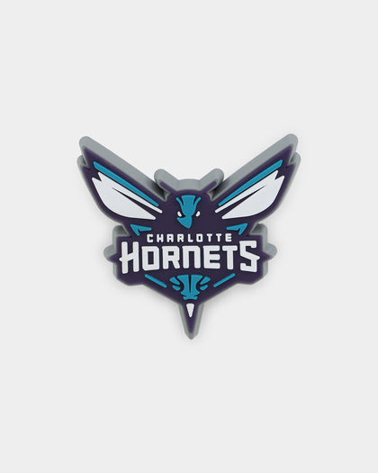 Crocs Charlotte Hornets Logo Jibbitz Charm Original Team Colours