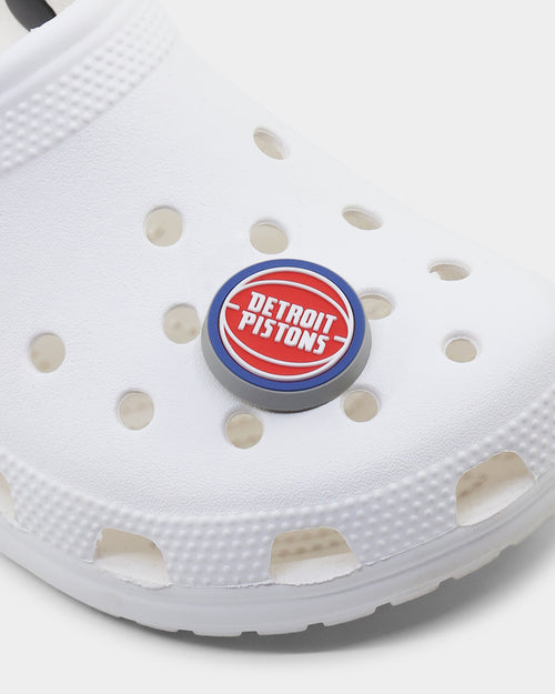 Crocs Detroit Pistons Logo Jibbitz Charm Original Team Colours