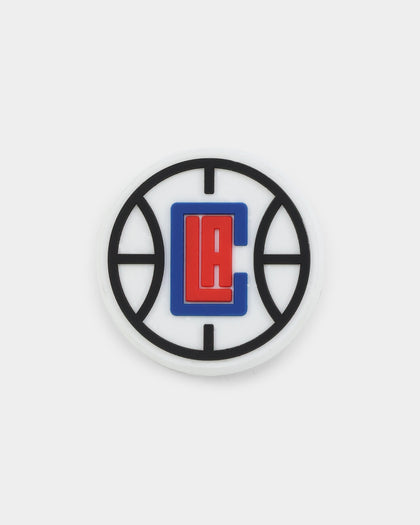 Crocs Los Angeles Clippers Logo Jibbitz Charm Original Team Colours