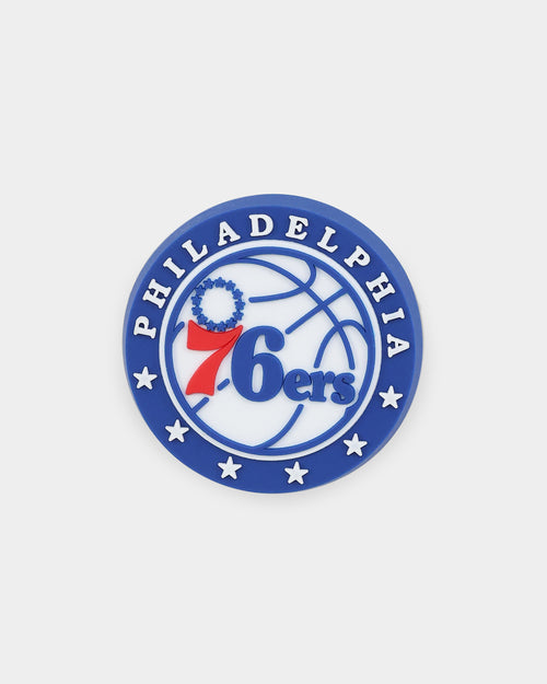 Crocs Philadelphia 76ers Logo Jibbitz Charm Original Team Colours