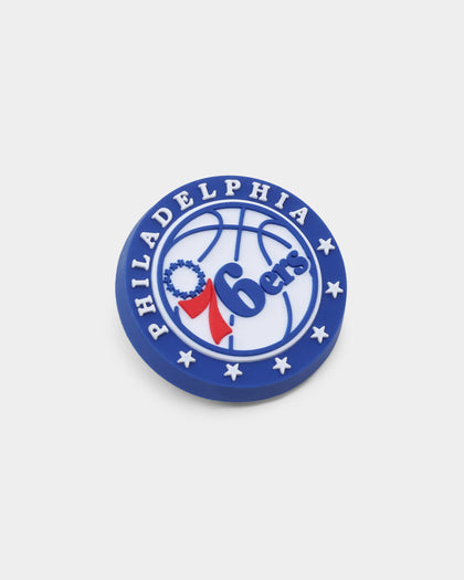 Crocs Philadelphia 76ers Logo Jibbitz Charm Original Team Colours