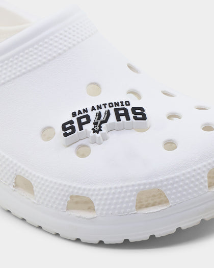 Crocs San Antonio Spurs Logo Jibbitz Charm Original Team Colours