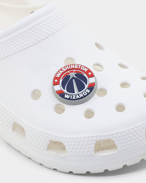 Crocs Washington Wizards Logo Jibbitz Charm Original Team Colours