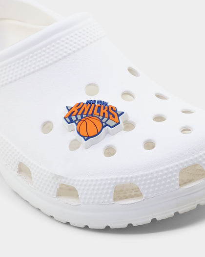 Crocs New York Knicks Logo Jibbitz Charm Original Team Colours
