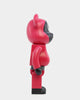 Medicom Toy Be@rbrick X Squid Games Circle Guard 1000% Figure Red/Black