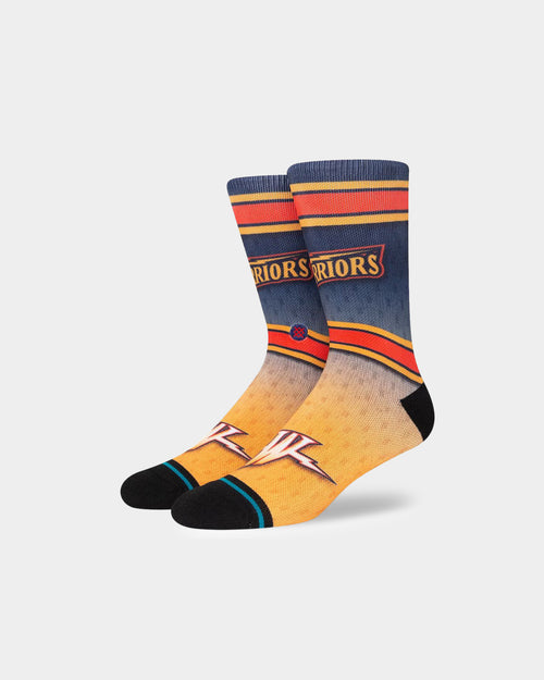 Stance X NBA San Francisco Golden State Warriors Fader Socks Navy