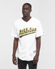 MAJESTIC ATHLETIC OAKLAND ATHLETICS COOL-BASE BASEBALL JERSEY WHITE