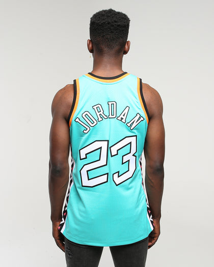 Mitchell & Ness 96' All Star East Michael Jordan #23 Authentic NBA Jersey Teal