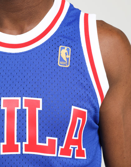 Mitchell & Ness Philadelphia 76ers Allen Iverson #3 NBA Swingman Jersey Royal