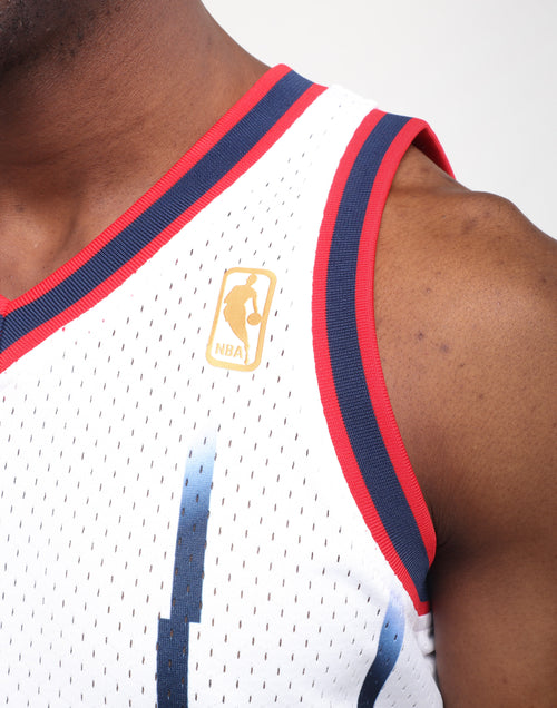 Mitchell & Ness Houston Rockets Hakeem Olajuwon #34 Swingman Jersey White