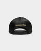Mitchell & Ness Los Angeles Lakers Gold Toile Satin Snapback Black
