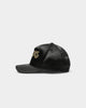 Mitchell & Ness Los Angeles Lakers Gold Toile Satin Snapback Black