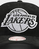 Mitchell & Ness Los Angeles Lakers Ricochet Pro Crown Snapback Black
