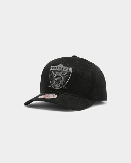 Mitchell & Ness Raiders Pro Met Pro Crown Snapback Black