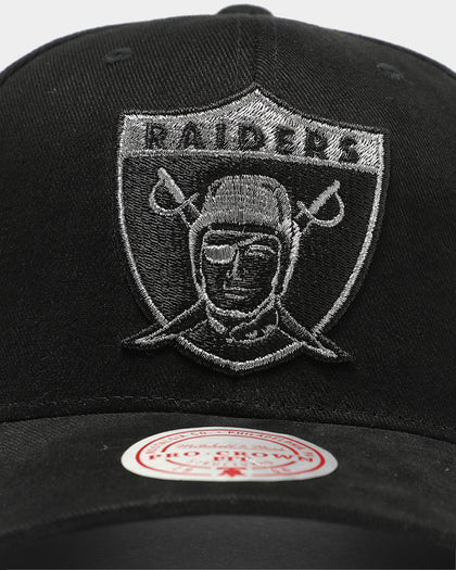 Mitchell & Ness Raiders Pro Met Pro Crown Snapback Black