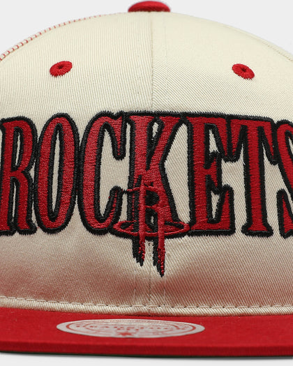 Mitchell & Ness Houston Rockets Pro Line Deadstock Snapback White/Red