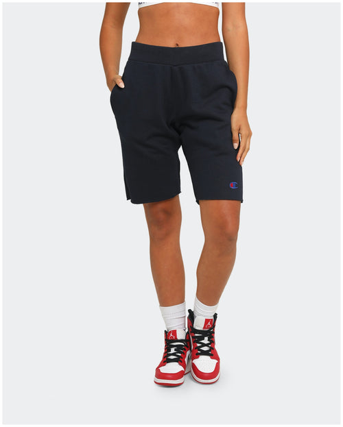 Champion Rev Weave Cut Off Short Navy