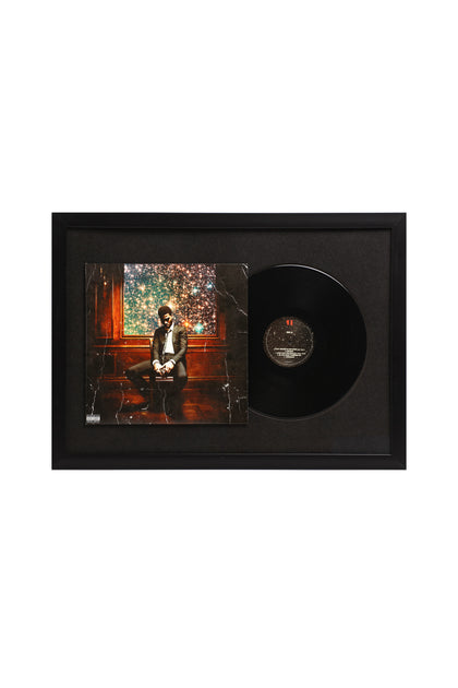 Music Merch Kid Cudi Man On The Moon Framed Record