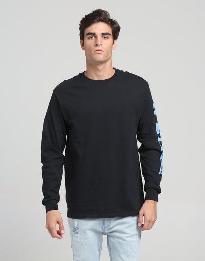 Drake Scorpion Merch A Side B Side By Drake LS Tee Black/Blue