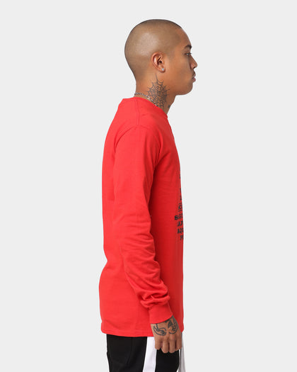 Drake Scorpion Merch Astrology LS Tee Red