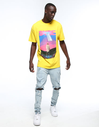 Jaden Smith Mountain T-Shirt Yellow